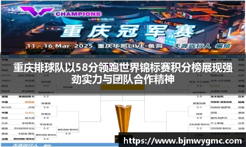 重庆排球队以58分领跑世界锦标赛积分榜展现强劲实力与团队合作精神